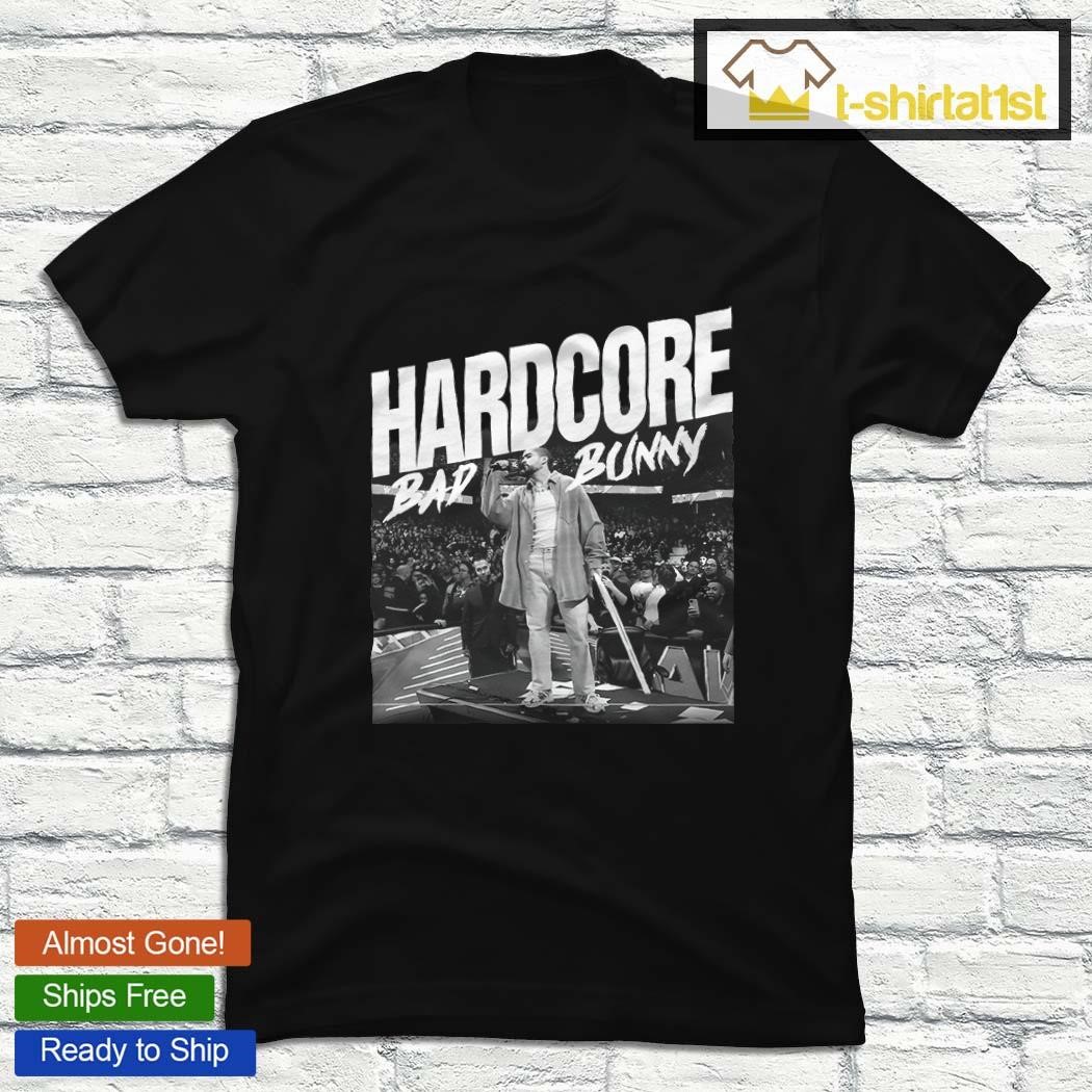 Hardcore Bad Bunny Announcer_s Table shirt